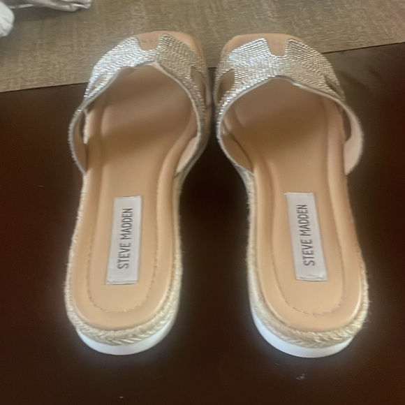 Steve Madden Rhinestone Slippers - Picture 3 of 4